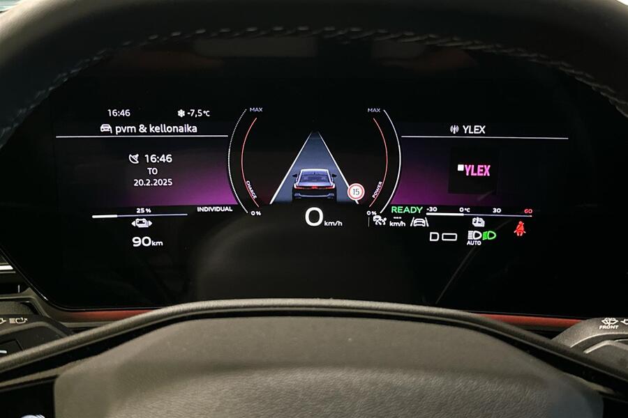 heti ajoon Audi S6 e-tron