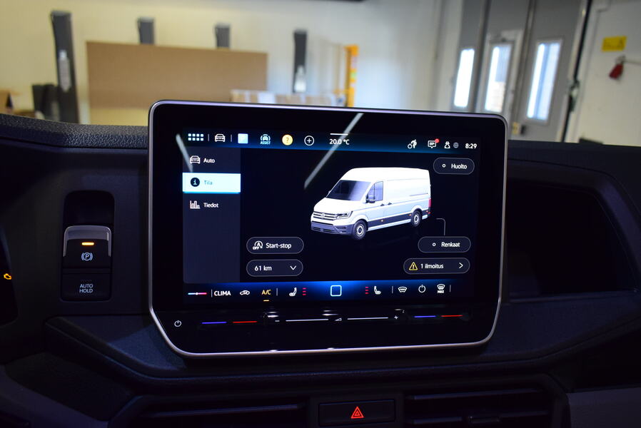 heti ajoon Volkswagen Crafter