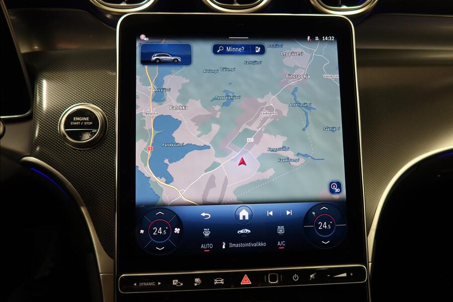 heti ajoon Mercedes-Benz GLC