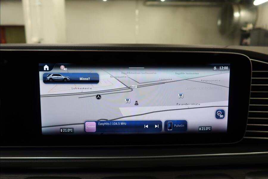 heti ajoon Mercedes-Benz GLE