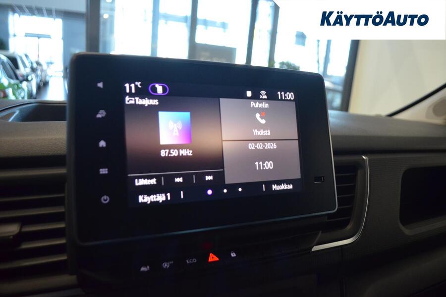 heti ajoon Nissan Primastar