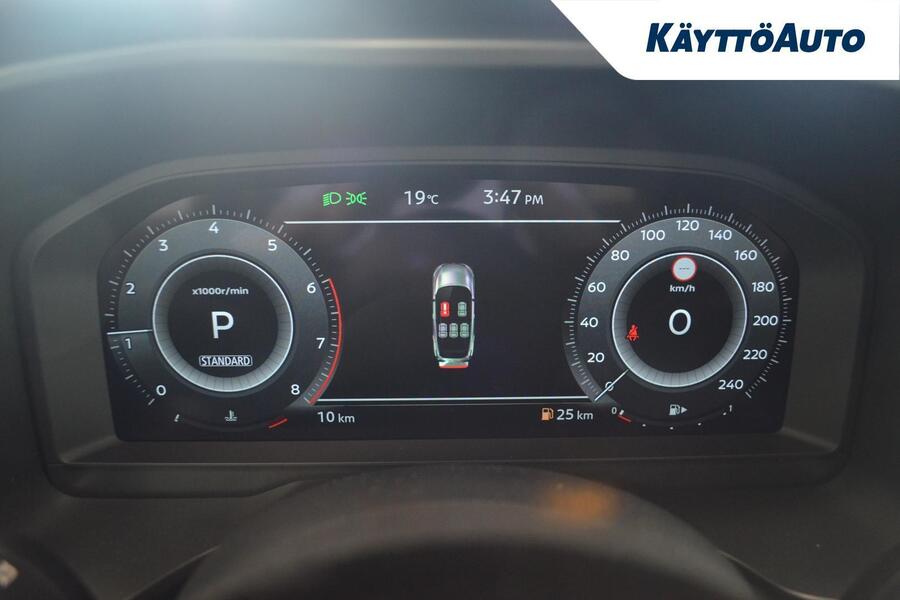 heti ajoon Nissan Qashqai