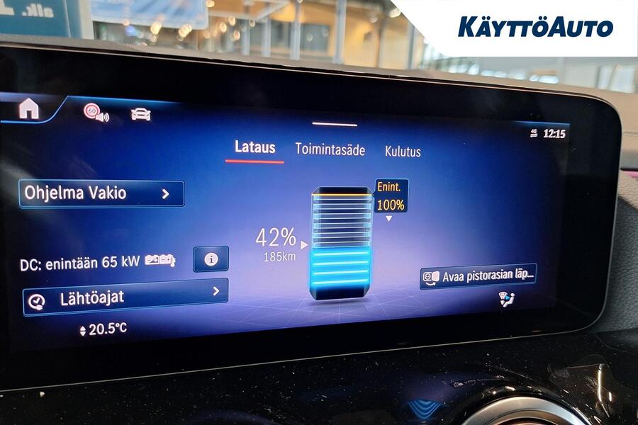 heti ajoon Mercedes-Benz EQA