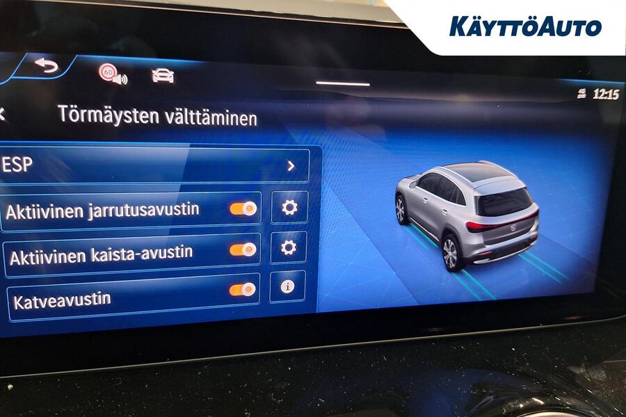 heti ajoon Mercedes-Benz EQA