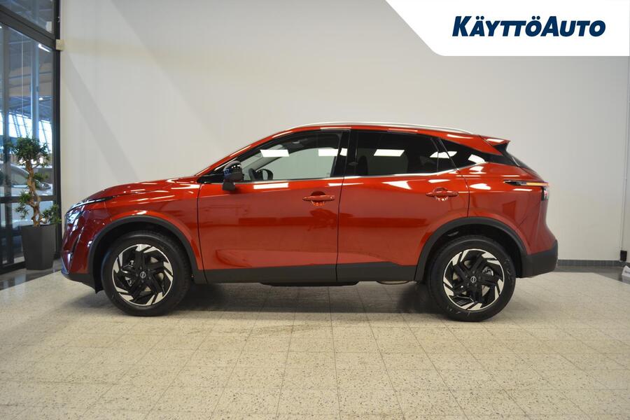 heti ajoon Nissan Qashqai