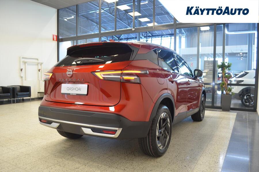 heti ajoon Nissan Qashqai