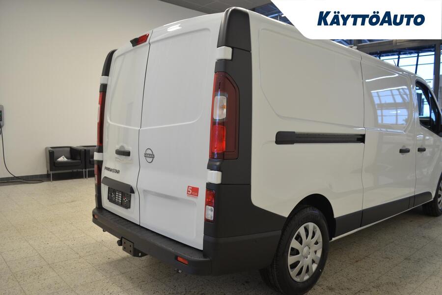 heti ajoon Nissan Primastar