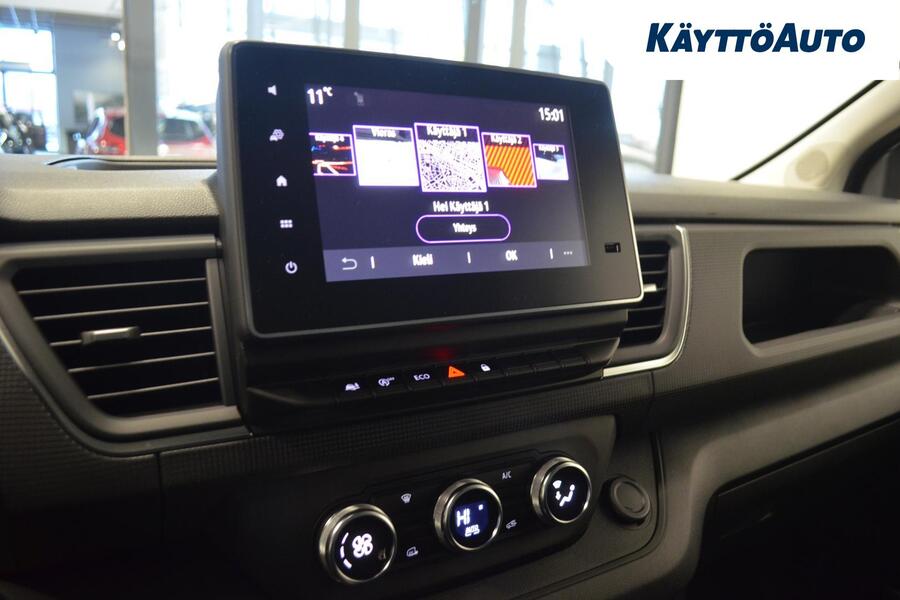 heti ajoon Nissan Primastar