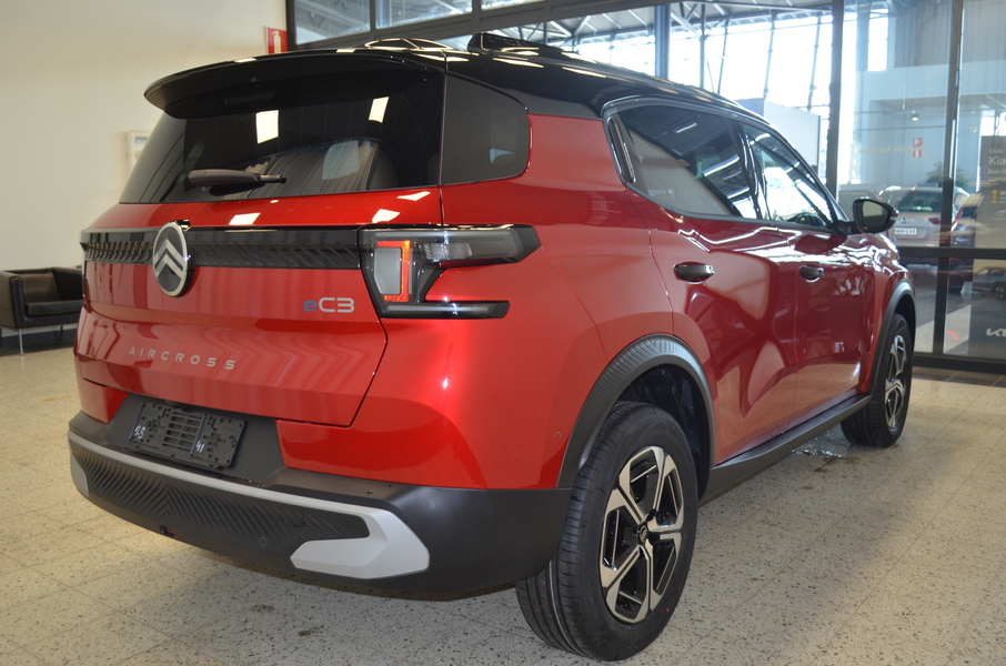 heti ajoon Citroën e-C3 Aircross