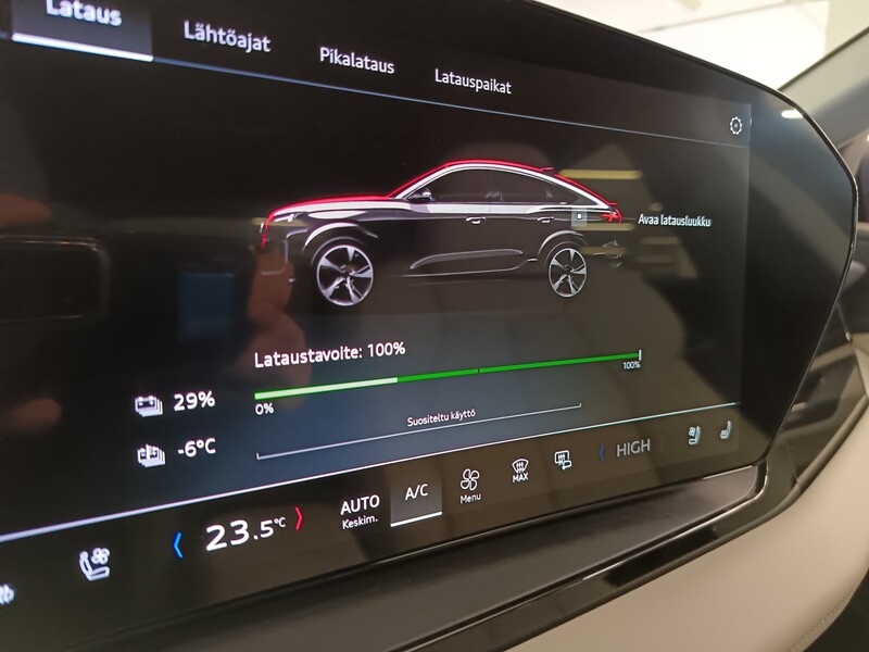 heti ajoon Audi Q6 e-tron