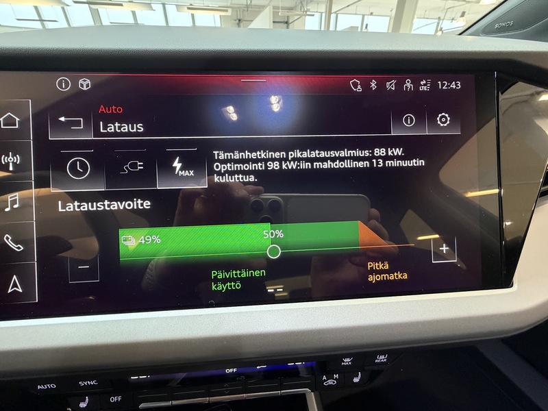 heti ajoon Audi Q4 e-tron