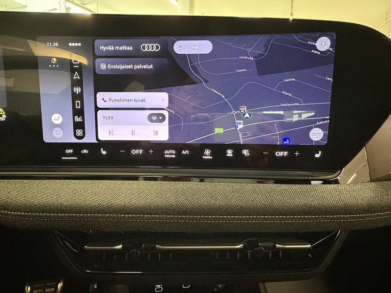 heti ajoon Audi A6 e-tron