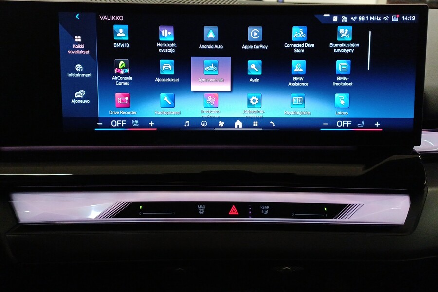 heti ajoon BMW i5