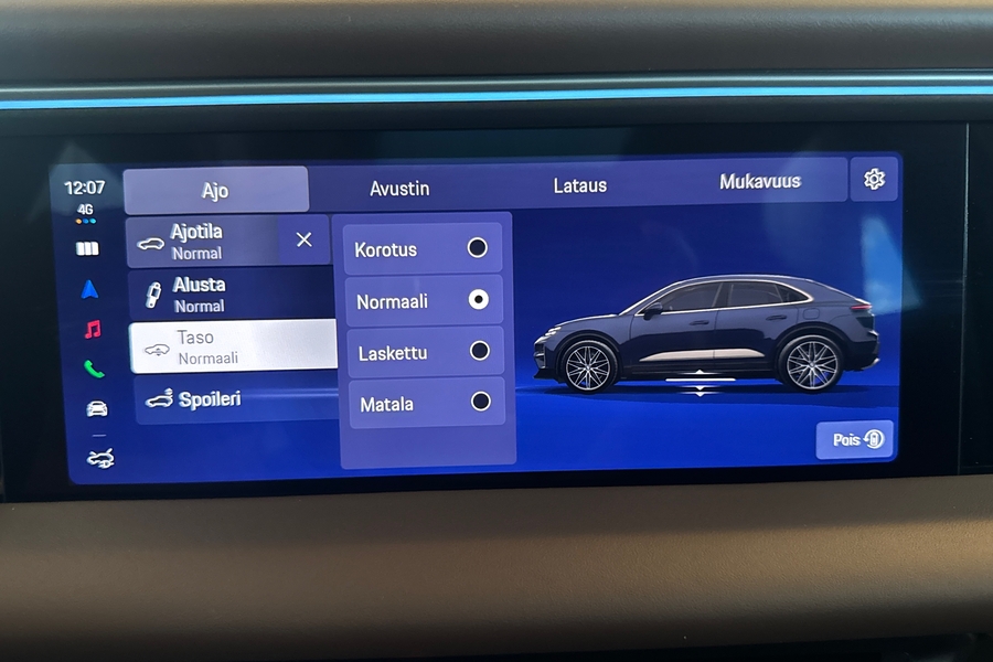 heti ajoon Porsche Macan