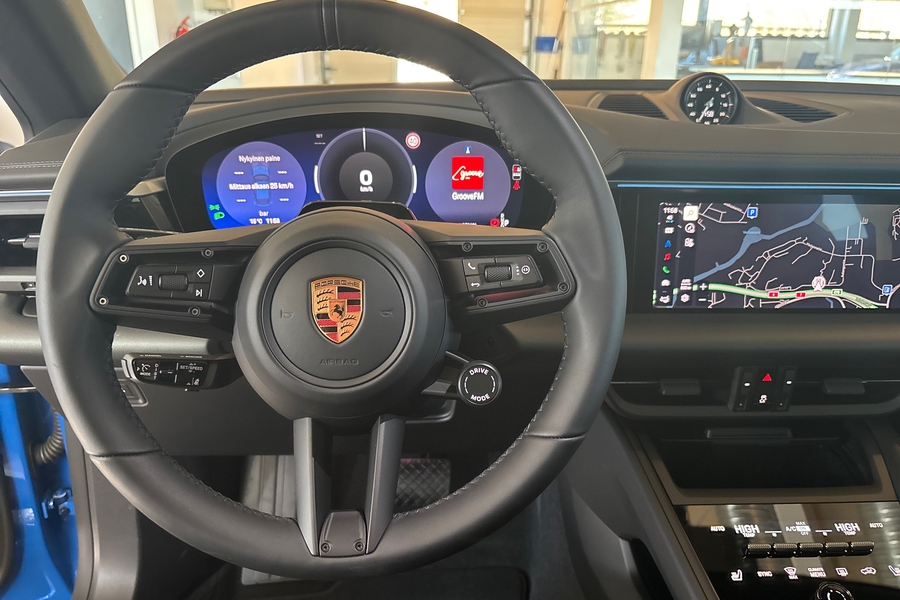 heti ajoon Porsche Macan