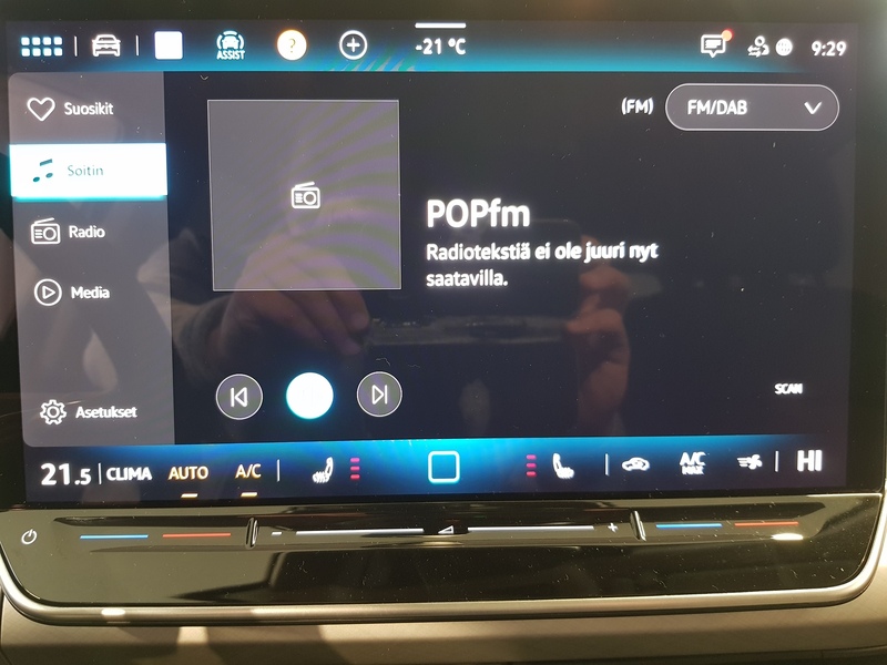 heti ajoon Volkswagen Golf