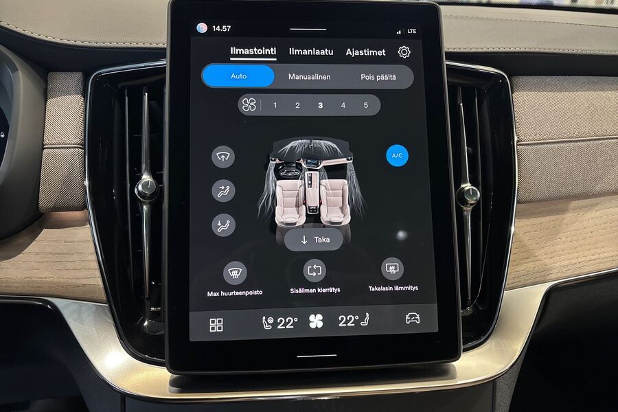 heti ajoon Volvo XC90