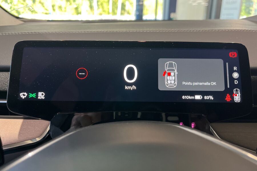 heti ajoon Volvo EX90