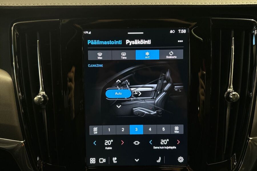 heti ajoon Volvo V90