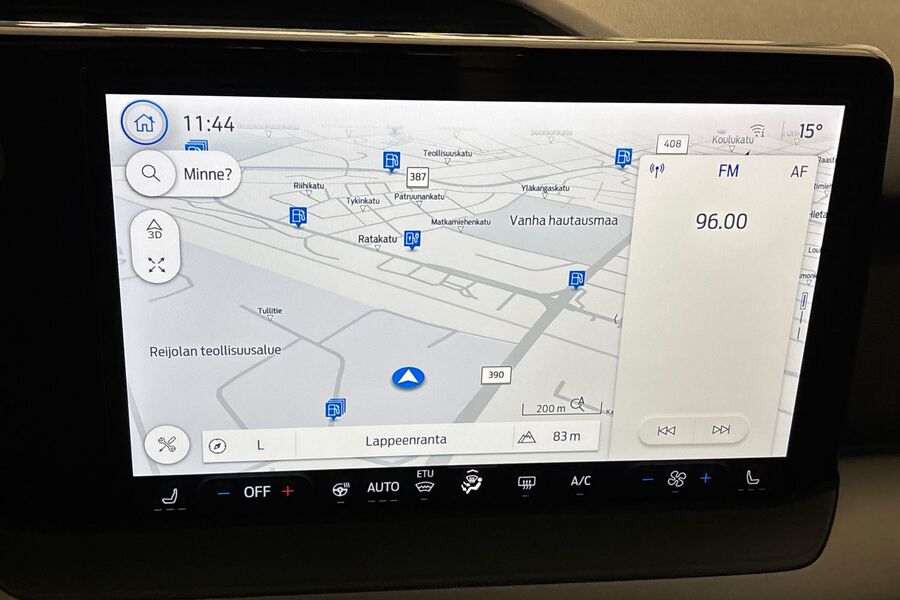 heti ajoon Ford Tourneo Courier