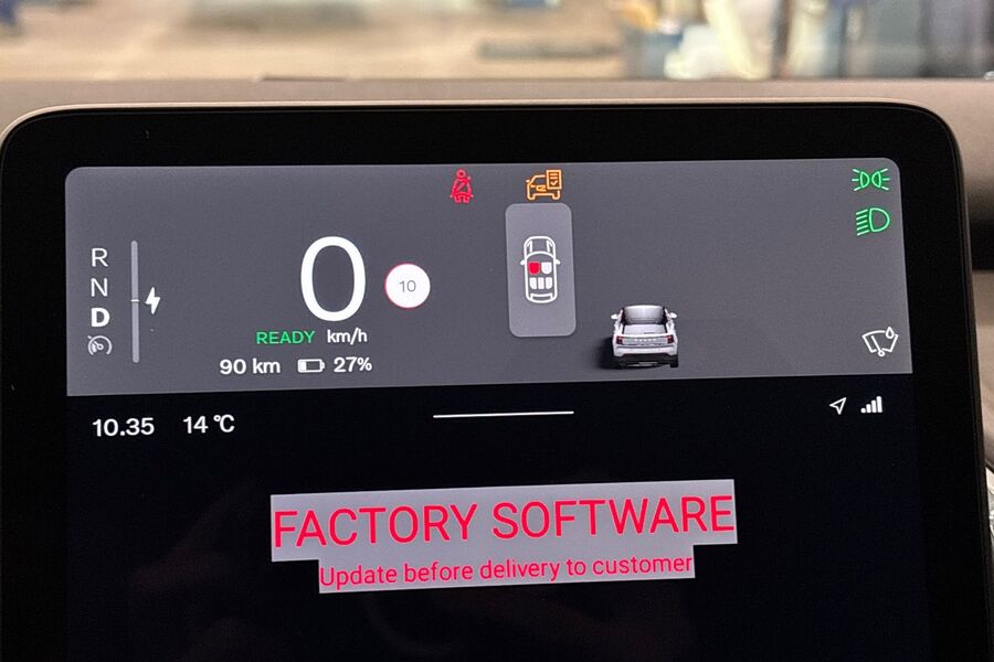 heti ajoon Volvo EX30