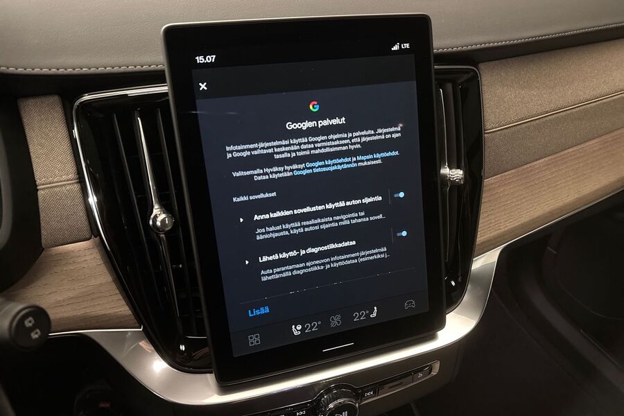 heti ajoon Volvo XC90