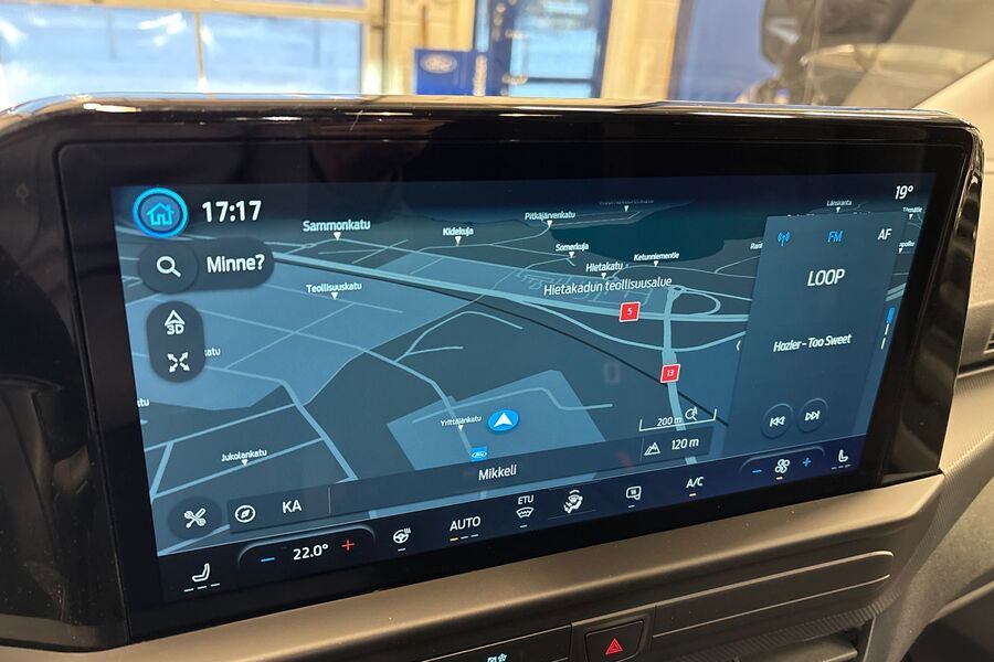 heti ajoon Ford Transit Custom