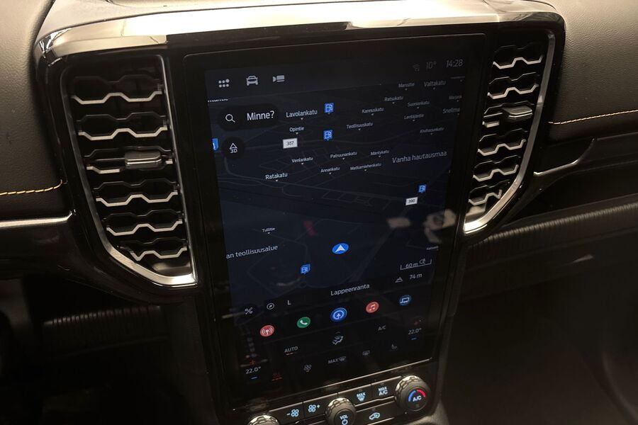 heti ajoon Ford Ranger