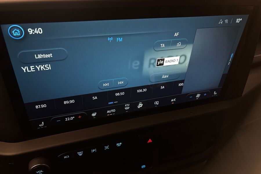 heti ajoon Ford Transit Custom