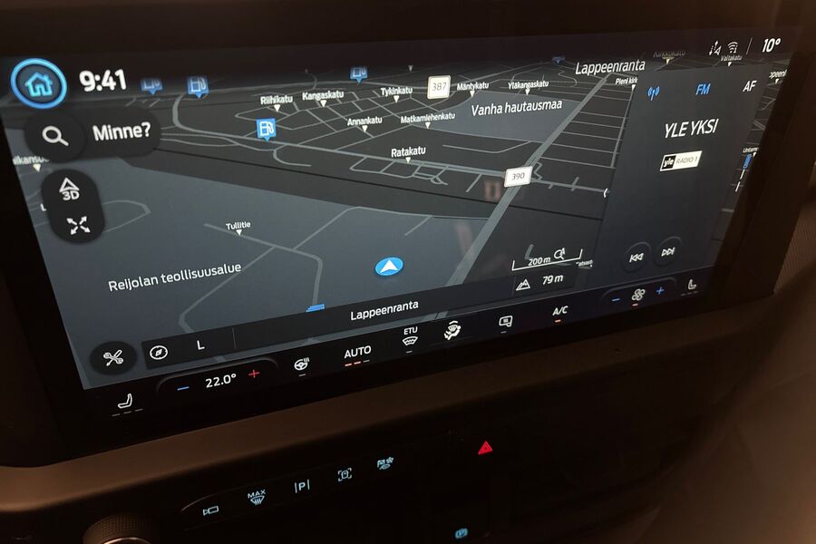 heti ajoon Ford Transit Custom