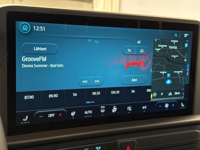 heti ajoon Ford Transit Custom