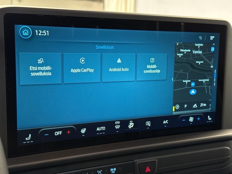 heti ajoon Ford Transit Custom