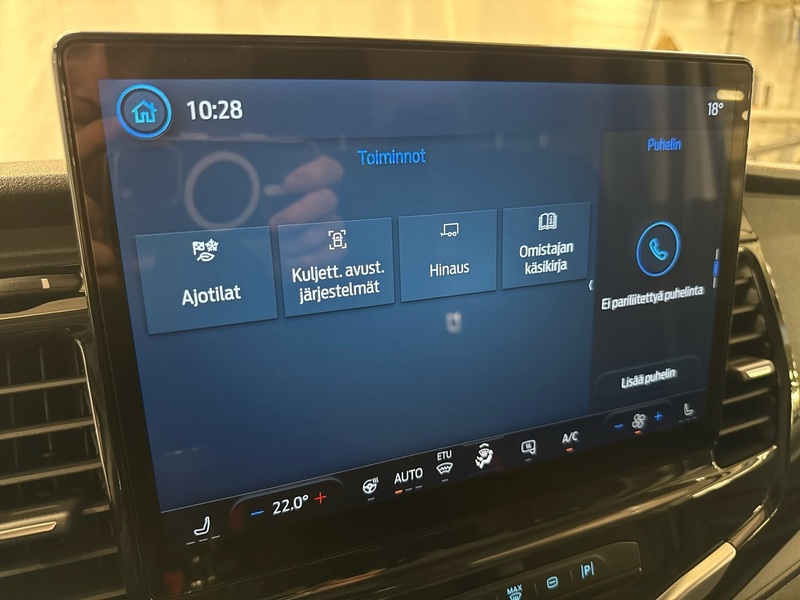 heti ajoon Ford Transit