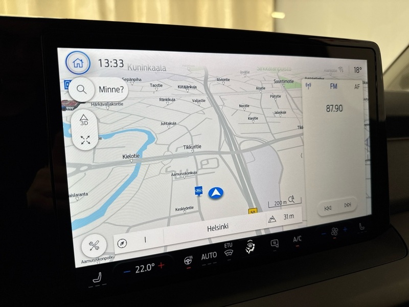 heti ajoon Ford Transit Courier