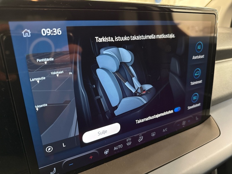 heti ajoon Ford Tourneo Courier