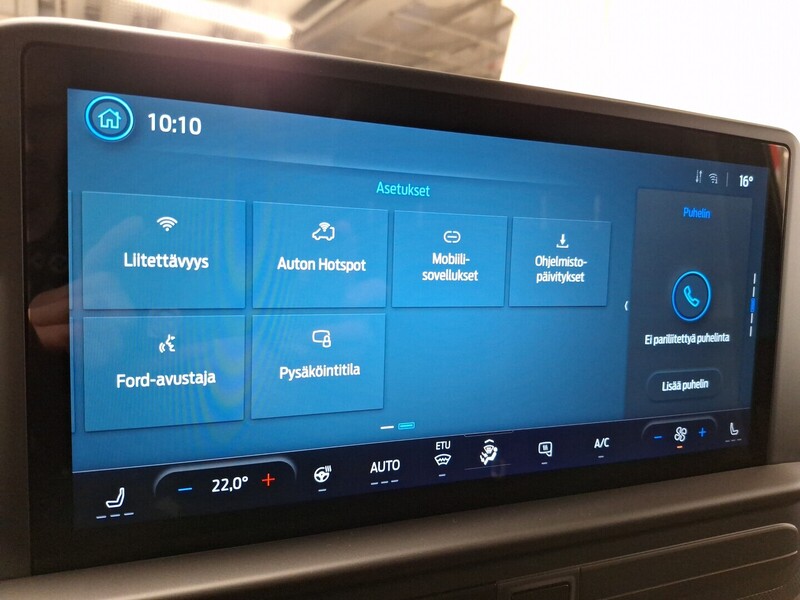 heti ajoon Ford Transit Custom