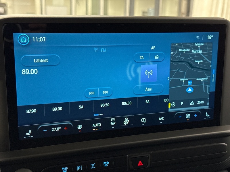 heti ajoon Ford Transit Custom