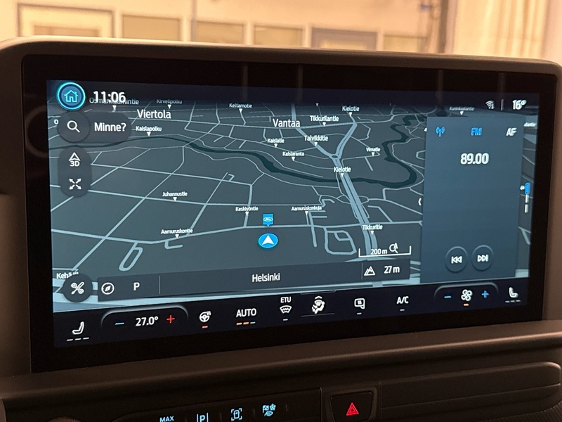 heti ajoon Ford Transit Custom