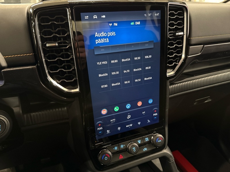 heti ajoon Ford Ranger