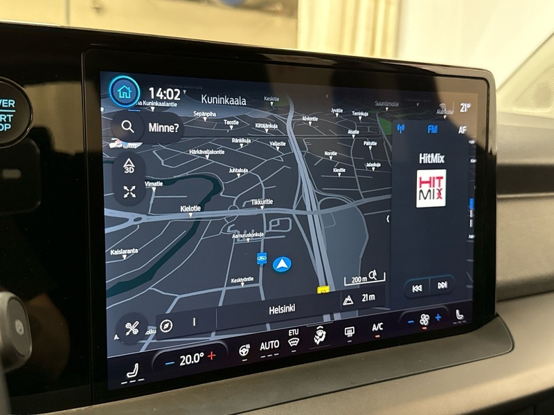 heti ajoon Ford Tourneo Courier