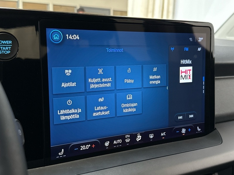 heti ajoon Ford Tourneo Courier