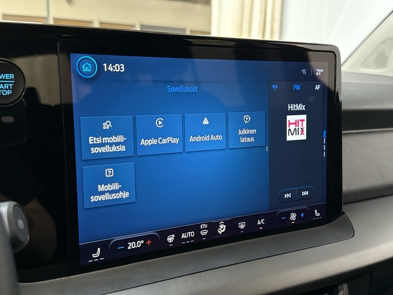 heti ajoon Ford Tourneo Courier