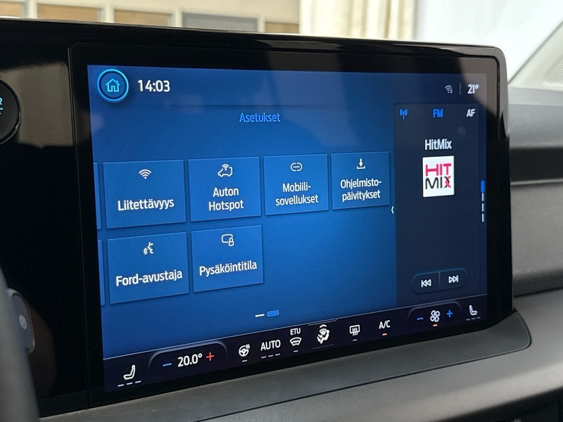 heti ajoon Ford Tourneo Courier