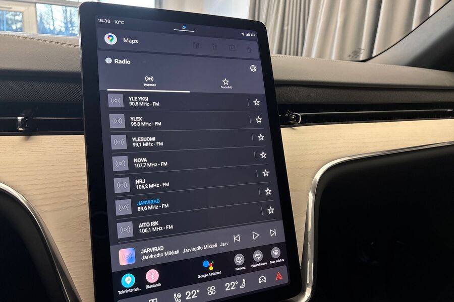 heti ajoon Volvo EX90