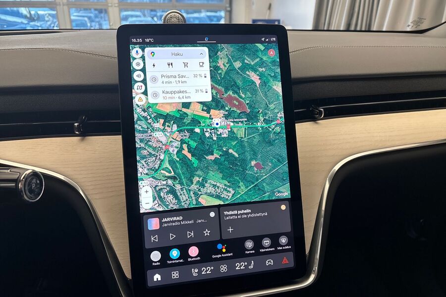 heti ajoon Volvo EX90