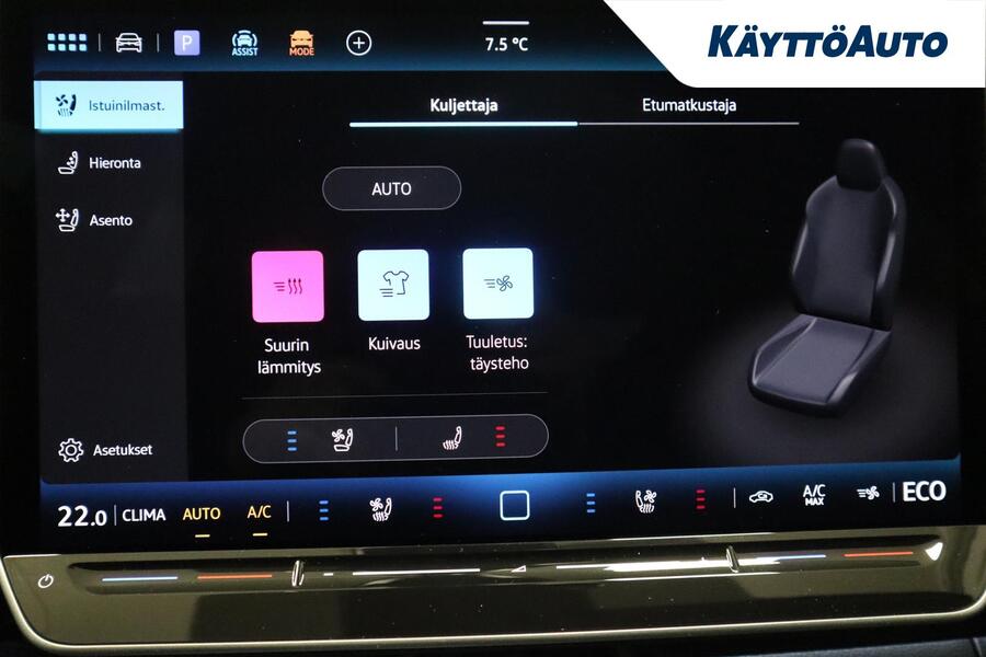 heti ajoon Volkswagen ID.7