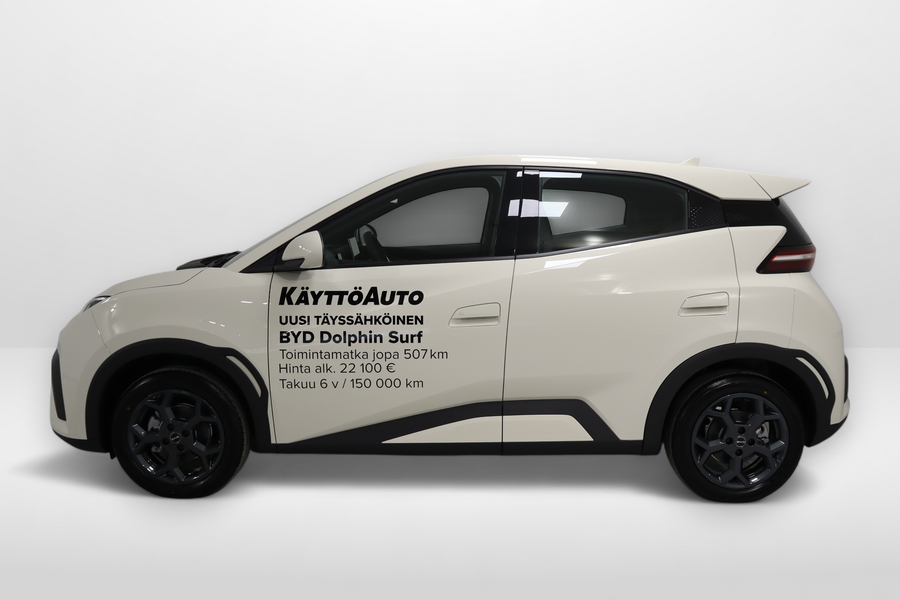 heti ajoon BYD Dolphin Surf