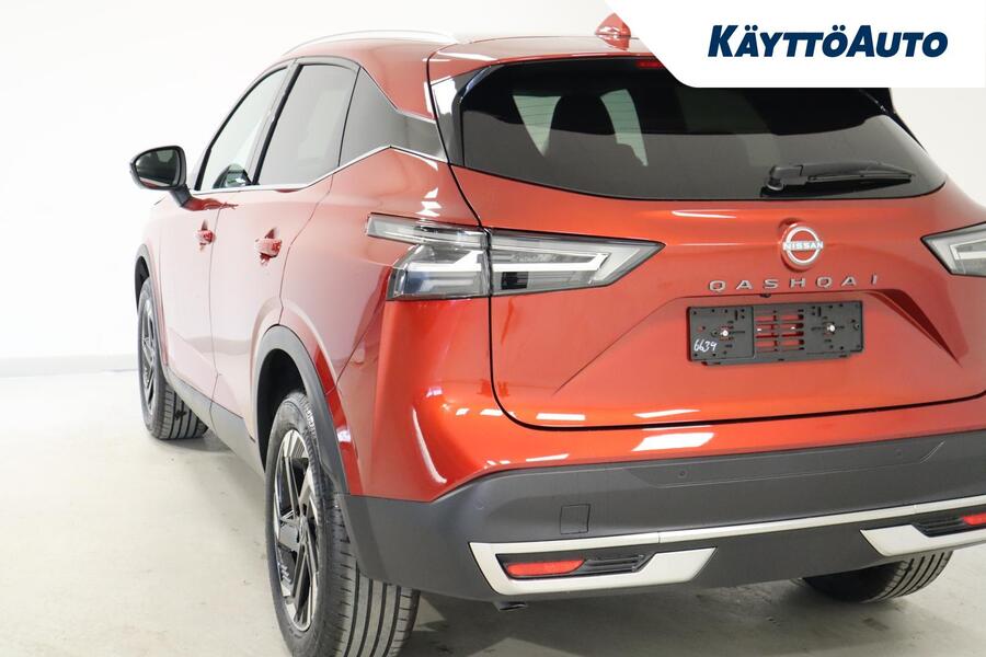 heti ajoon Nissan Qashqai