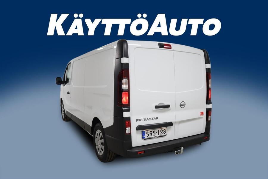 heti ajoon Nissan Primastar