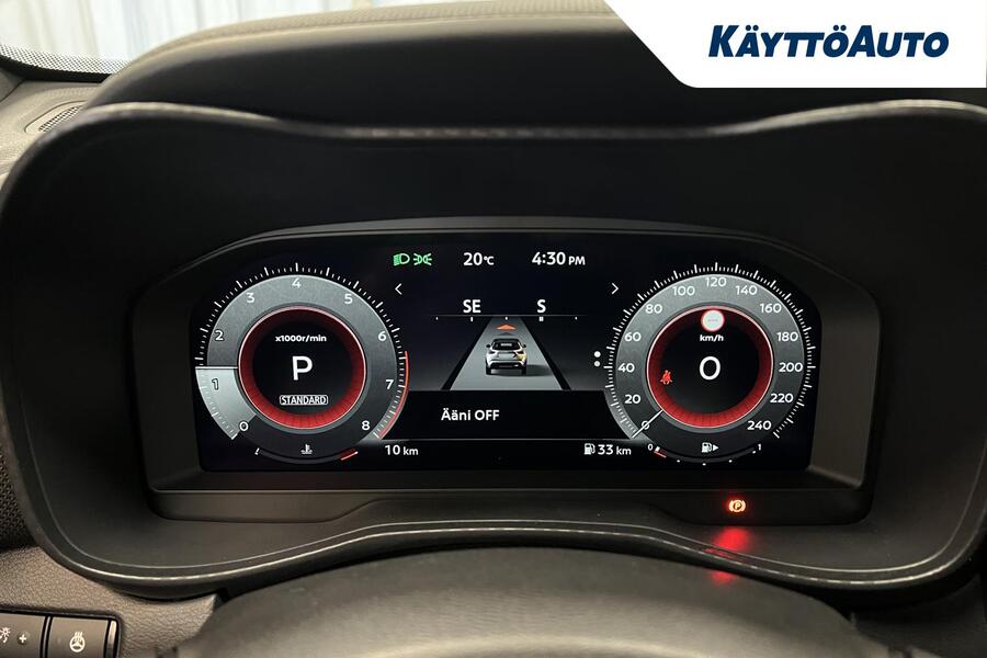 heti ajoon Nissan Juke